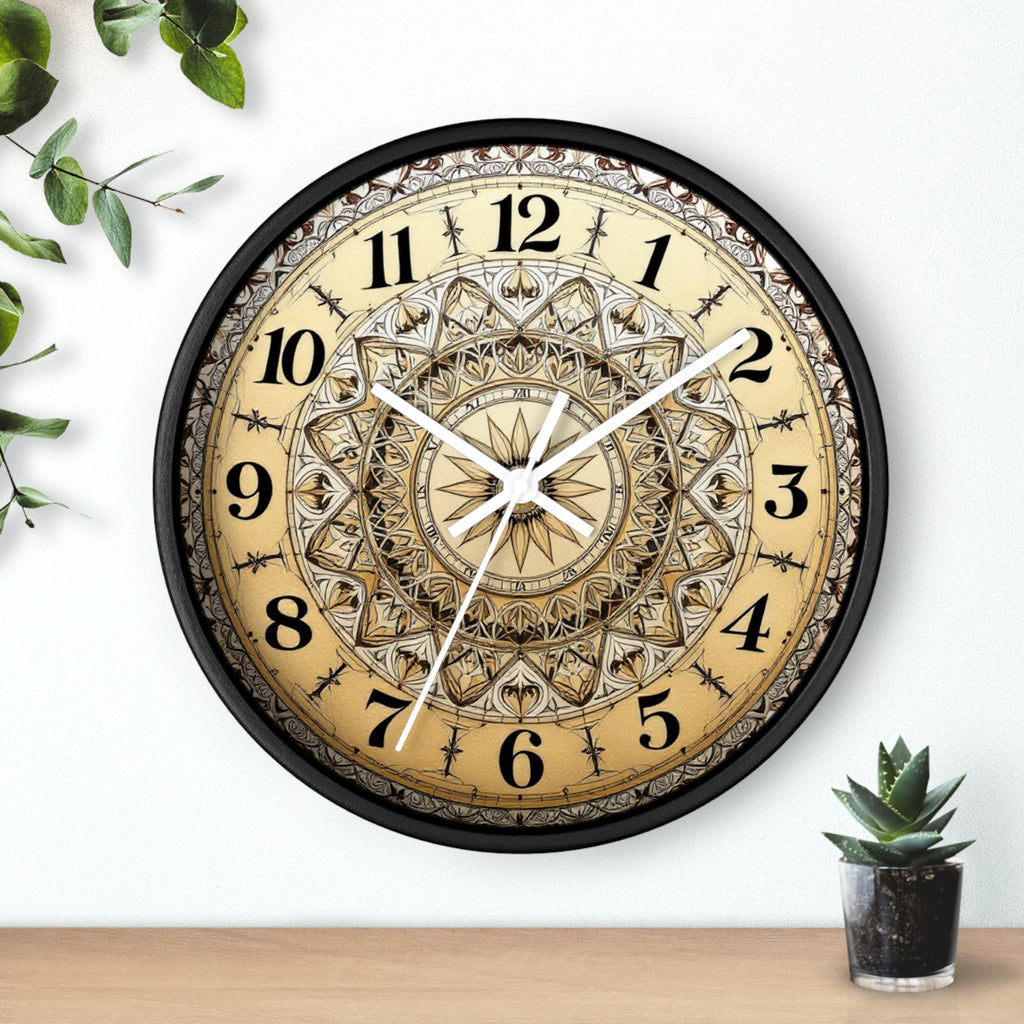 Astral Signature™ Bohemian Mandala Wall Clock