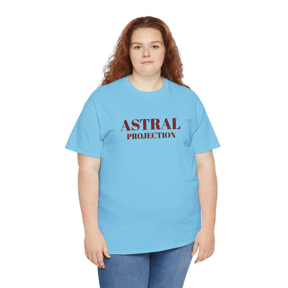 Astral Projection Tee, Spiritual Shirt, Cosmic Vibe Apparel, Unique Graphic T-Shirt, Motivational Clothing, Meditation Tee