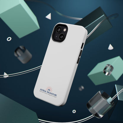 White Phone Case - Impact-Resistant White iPhone & Samsung Galaxy Case by Astral Signature