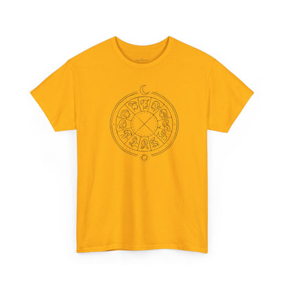 The Zodiac Tee - Unisex Jersey T-Shirt in lighter colors by Astral Signature