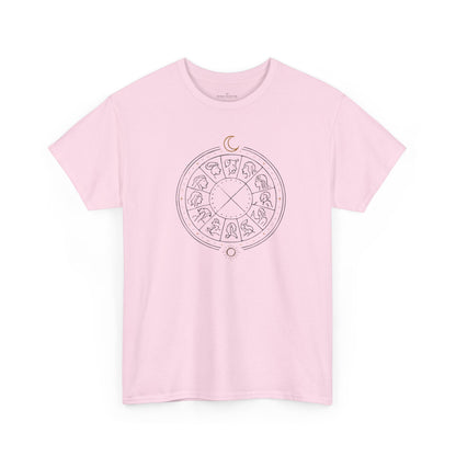 The Zodiac Tee - Unisex Jersey T-Shirt in lighter colors by Astral Signature