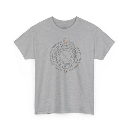 The Zodiac Tee - Unisex Jersey T-Shirt in lighter colors by Astral Signature