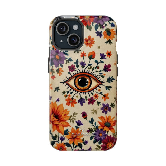 Phone Cases - Eye of God Symbol Impact-Resistant Case by Astral Signature