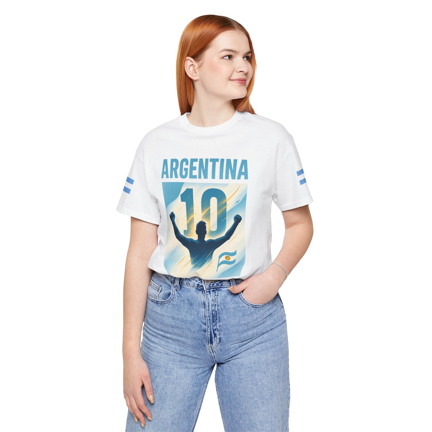 Argentina Legend from Rosario Team Tee - Casual Fashion T-Shirt, USA World Cup 2026 Limited Edition