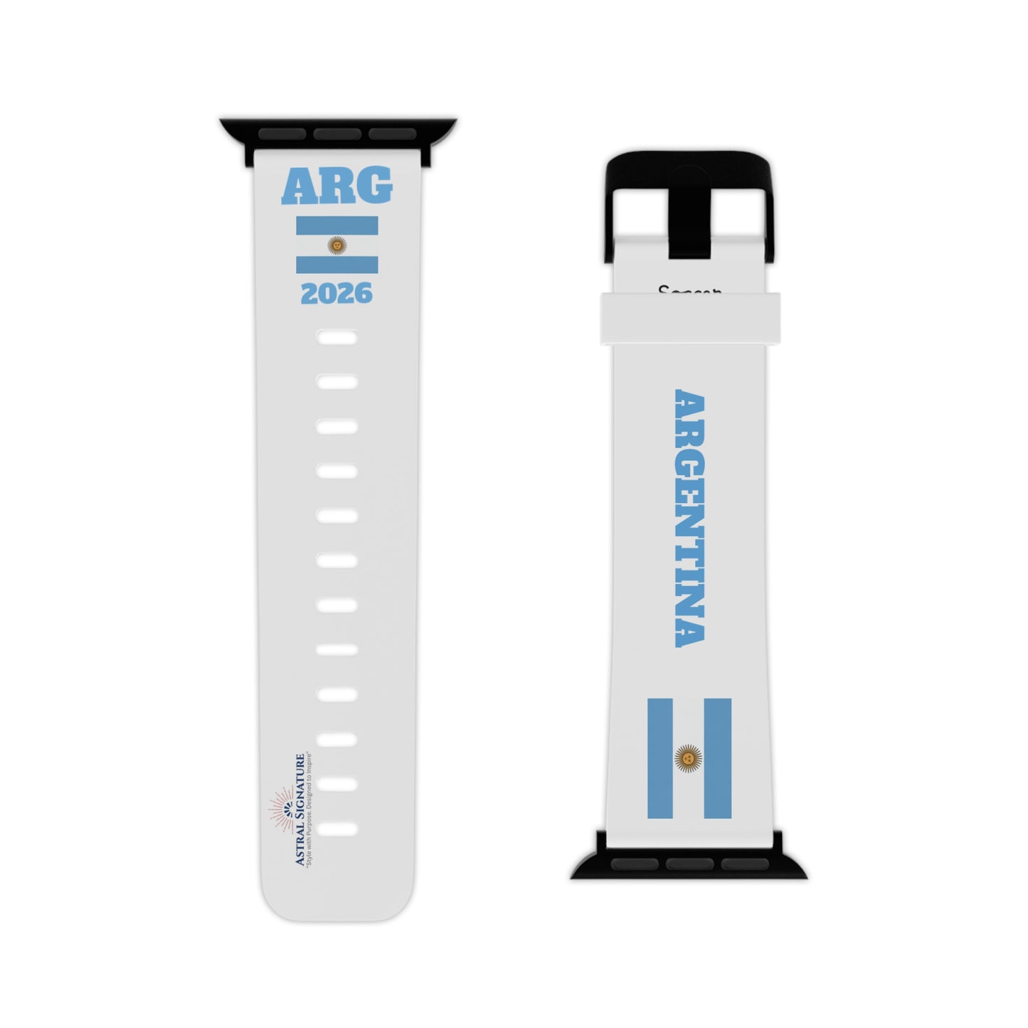 Watch Band ARGENTINA Flag Strap World Cup USA 2026 Limited Edition