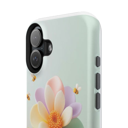 Phone Case Impact-Resistant, Calming 3D Flower Phone Case Impact-Resistant Case for Kids and Adults - Astral Signature
