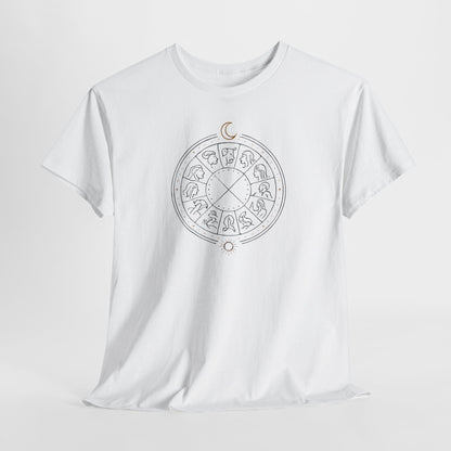 The Zodiac Tee - Unisex Jersey T-Shirt in lighter colors by Astral Signature