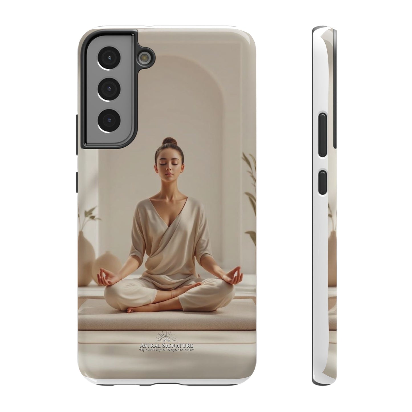 3D Yogi Phone Cases with Symbols and Protection, iPhone Cases with meaning by Astral Signature
