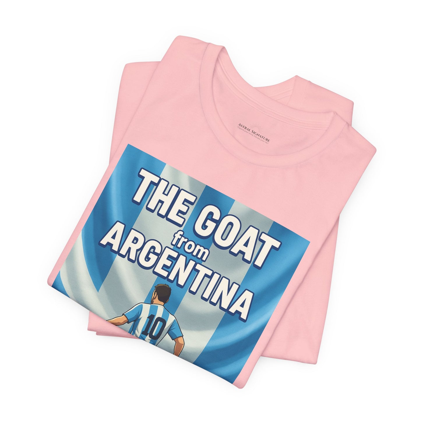 The GOAT from ARGENTINA Team Tee - Casual Fashion T-Shirt, USA World Cup 2026 Limited Edition