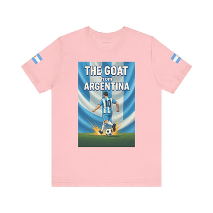 The GOAT from ARGENTINA Team Tee - Casual Fashion T-Shirt, USA World Cup 2026 Limited Edition