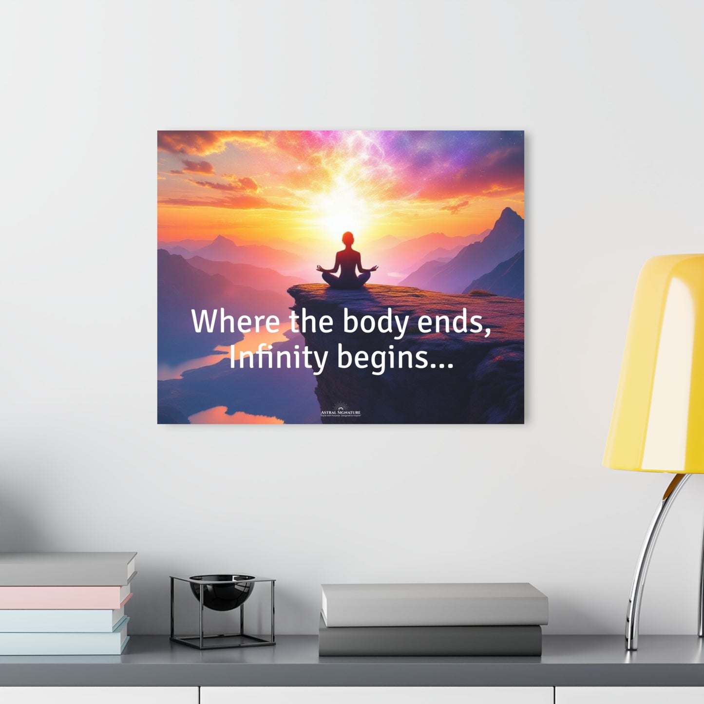 Astral Projection and Meditation Acrylic Prints by Astral Signature