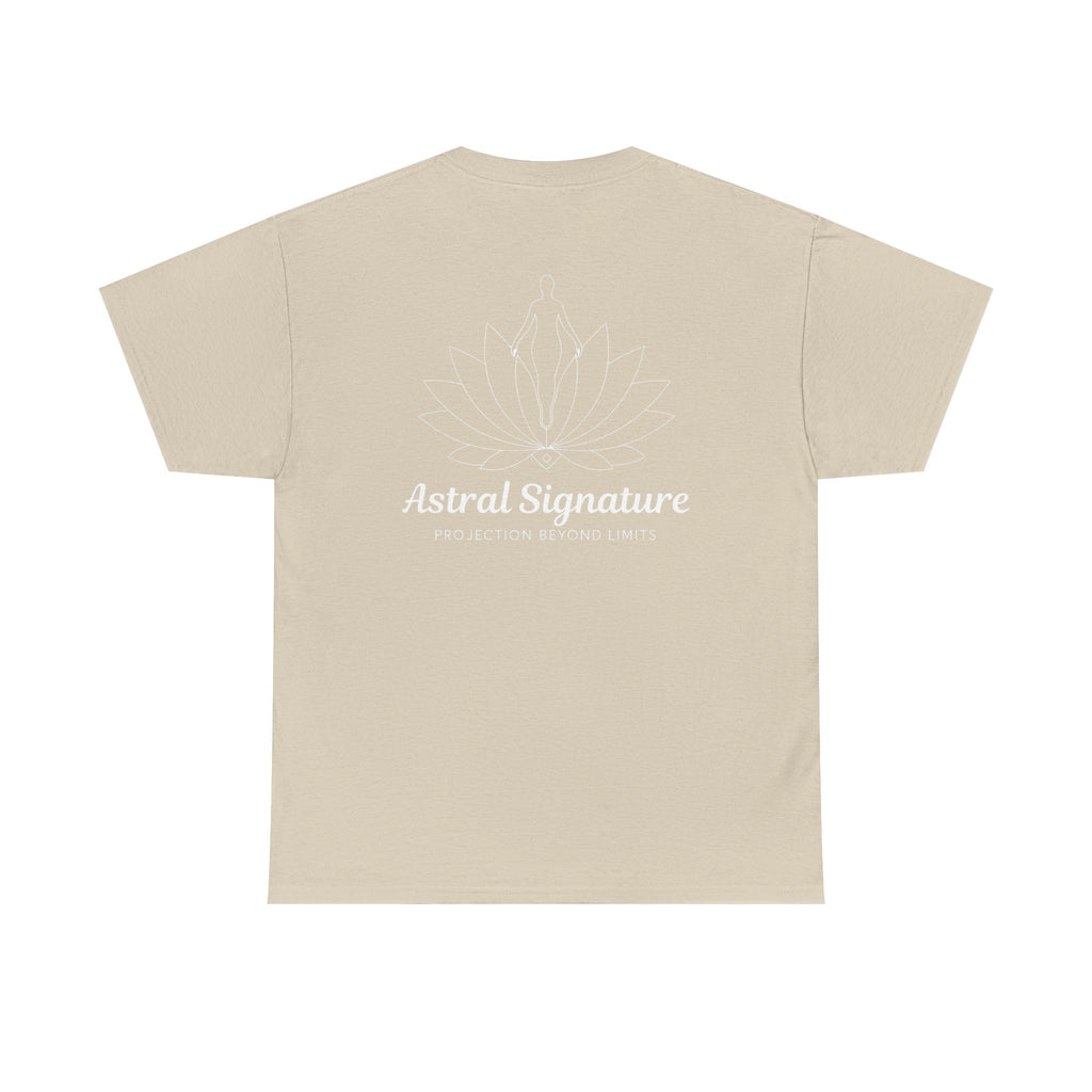 Lotus Flower Astral Signature Unisex Tee