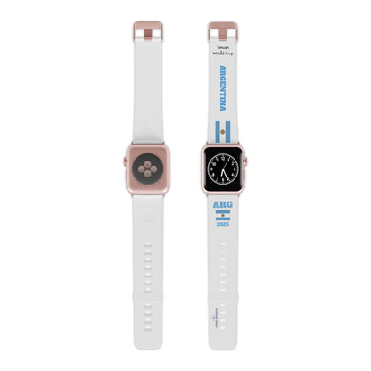 Watch Band ARGENTINA Flag Strap World Cup USA 2026 Limited Edition