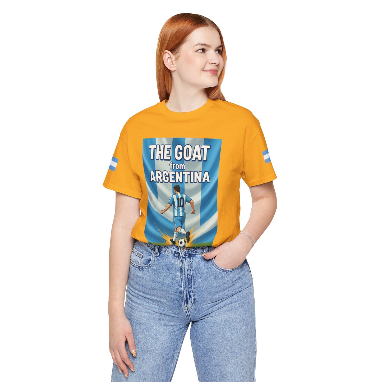 The GOAT from ARGENTINA Team Tee - Casual Fashion T-Shirt, USA World Cup 2026 Limited Edition