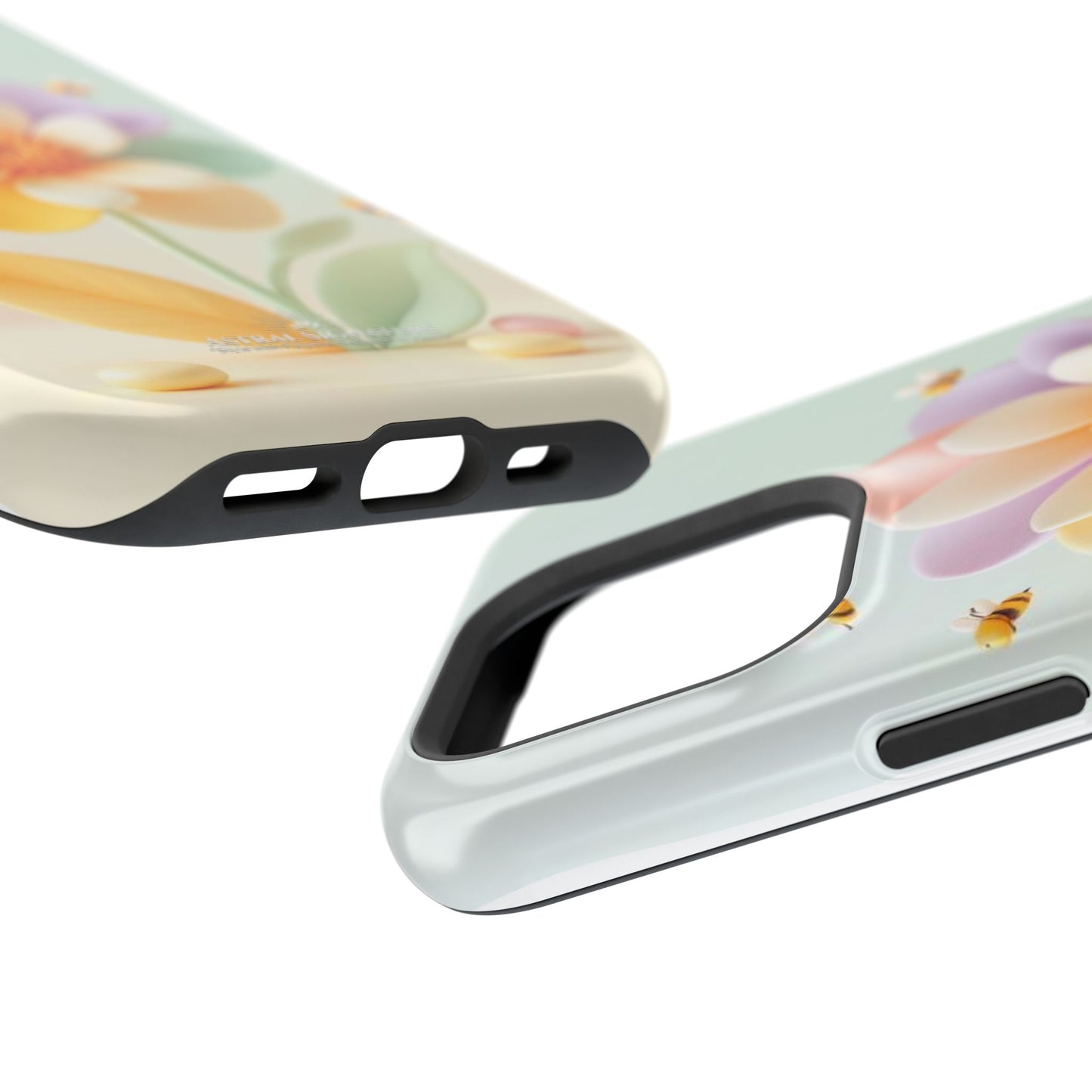 Phone Case Impact-Resistant, Calming 3D Flower Phone Case Impact-Resistant Case for Kids and Adults - Astral Signature