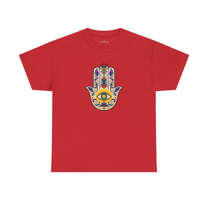 Hamsa Protective Symbol Tee - Astral Signature