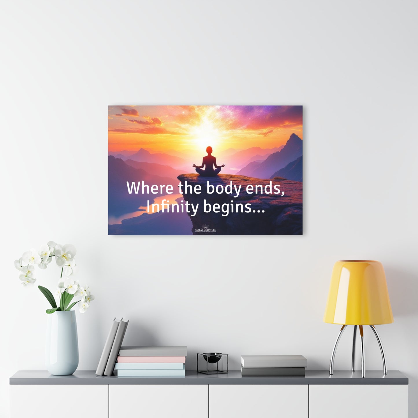 Astral Projection and Meditation Acrylic Prints by Astral Signature