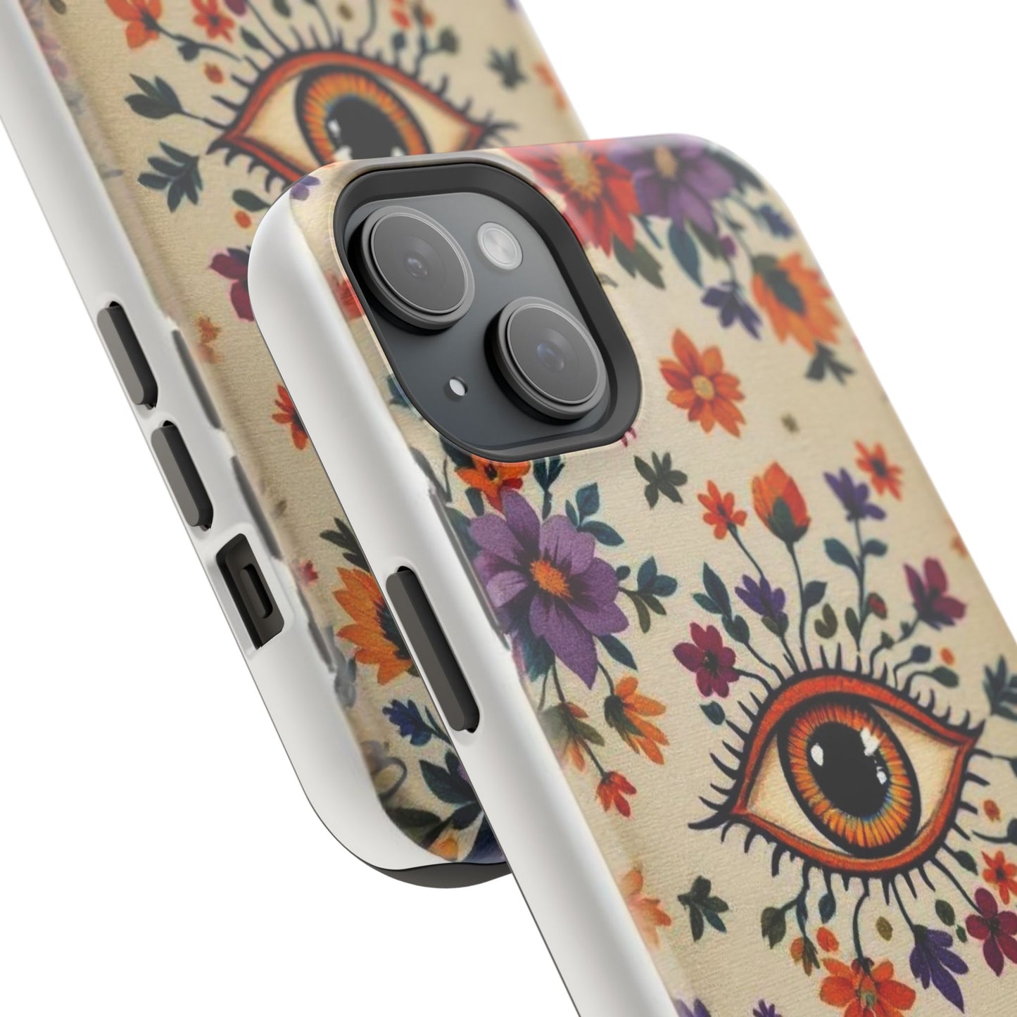 Phone Cases - Eye of God Symbol Impact-Resistant Case by Astral Signature