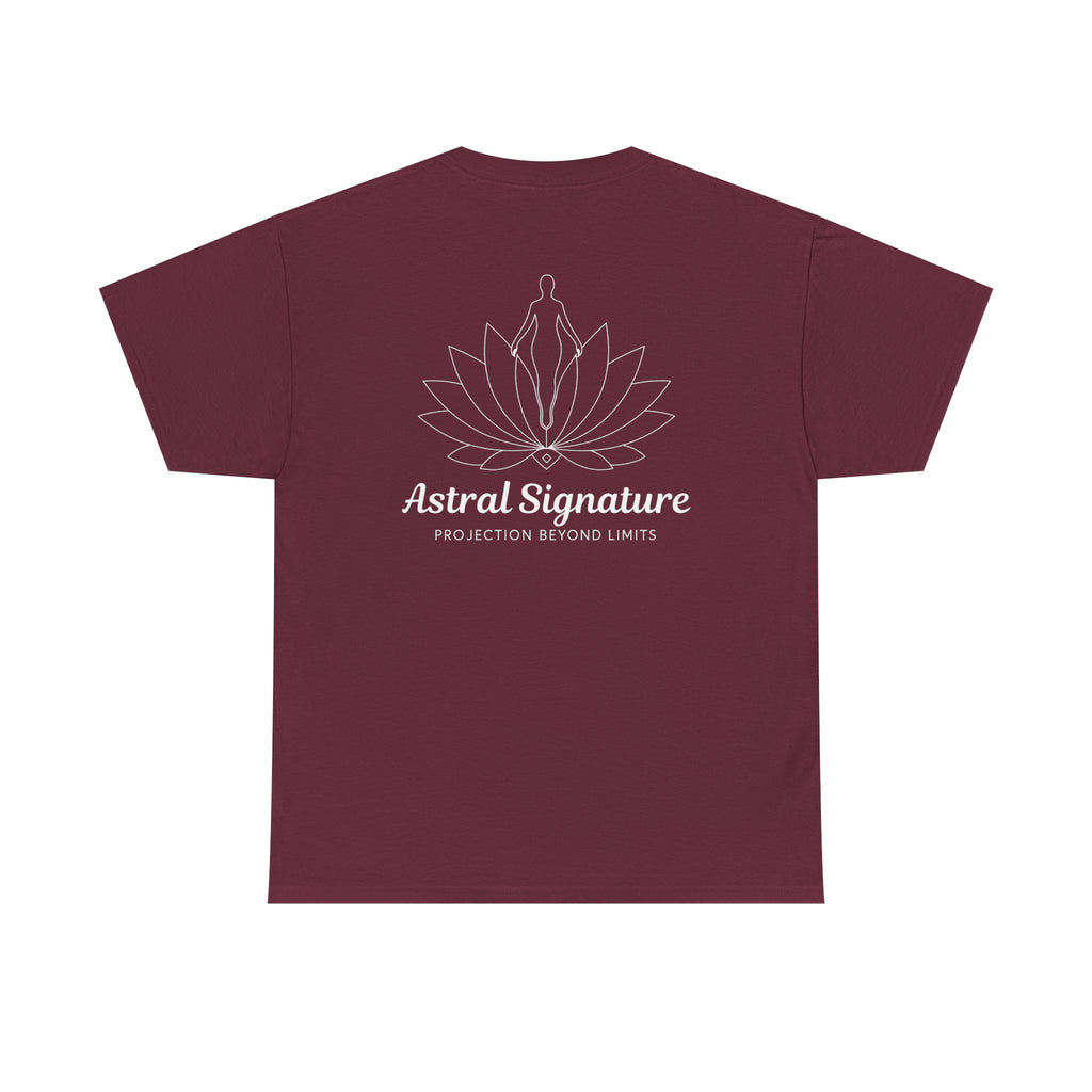Lotus Flower Astral Signature Unisex Tee