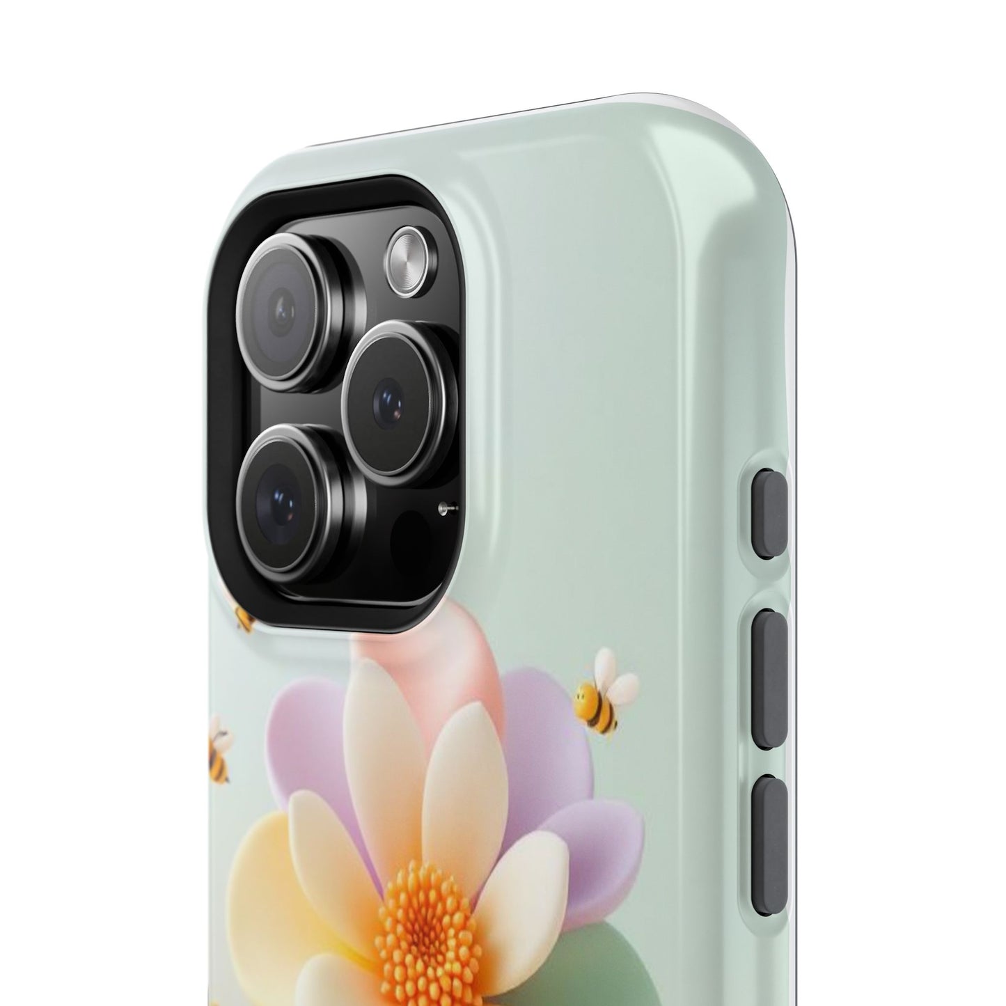Phone Case Impact-Resistant, Calming 3D Flower Phone Case Impact-Resistant Case for Kids and Adults - Astral Signature