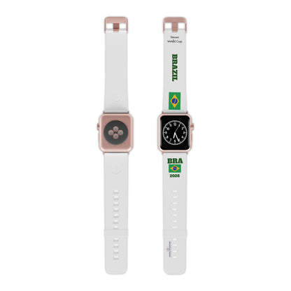 Watch Band BRAZIL Flag Strap World Cup USA 2026 Limited Edition