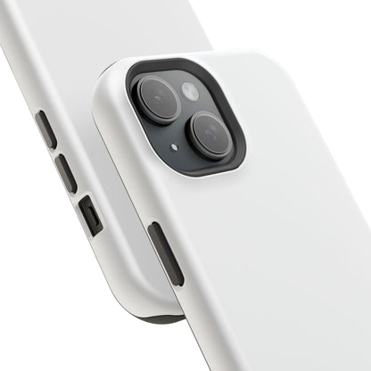 White Phone Case - Impact-Resistant White iPhone & Samsung Galaxy Case by Astral Signature