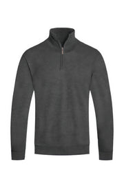 Heather Grey Zip Sweater for men by Astral Signature™ Curated. This stylish knit quarter zip sweater is ideal for layering, featuring colors such as Black, Brown, Charcoal, Hgrey, Maroon, MENS, MENS OUTERWEAR, MENS TOPS, NEW ARRIVALS, White.