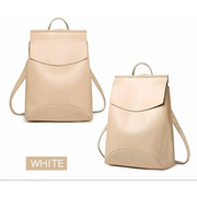 The Urban Guard Backpack in a soft beige shade from Stevvex, embodying elegance and utility. Available now at Shopify Collective.