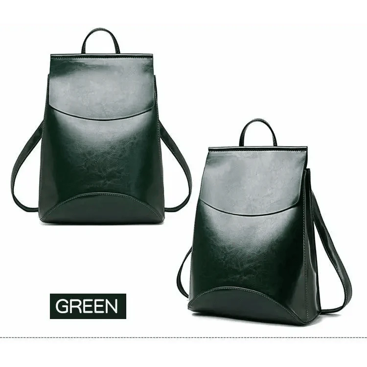 A dark green Urban Guard Backpack from Stevvex, perfect for city exploration with its trendy style and functionality. Available at Shopify Collective.